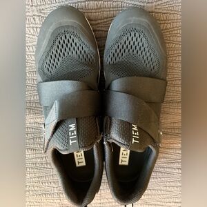 TIEM Black Cycling Shoes -SPD Cleats